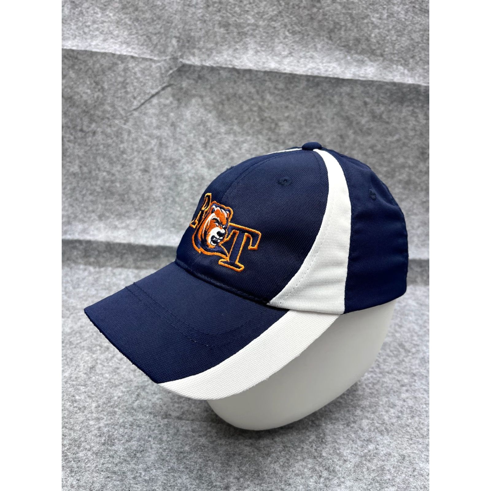 Vintage Sport-Tek Hat Cap Strap Back Adult One Size Blue Nylon Blend RockTop Rocks Baseball Cap Mens Size US M / EU 48-50 / 2 - 4 Thumbnail