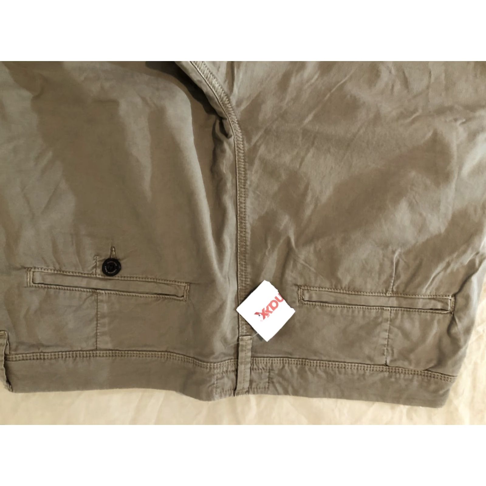 American Eagle Outfitters Mens American Eagle Outfitters Khaki Pants 36x32 Slim Straight Slack Trouser Beige Slimming Regular Size 36 Mens Size US 36 / EU 52 - 2 Thumbnail