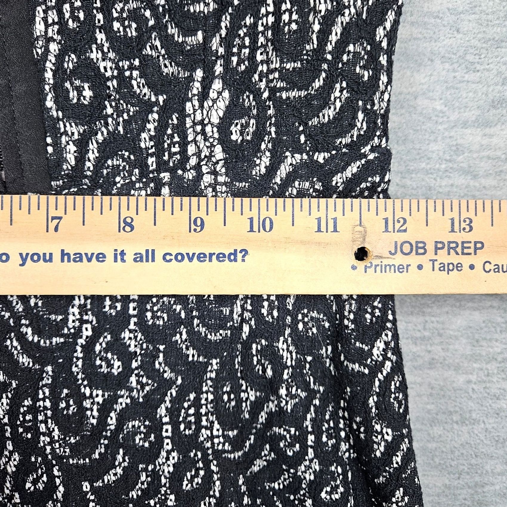Betsey Johnson BETSEY JOHNSON Black Lace Collared Zip Front Lined Dress Size 2 Size XS / US 0-2 / IT 36-38 - 6 Thumbnail