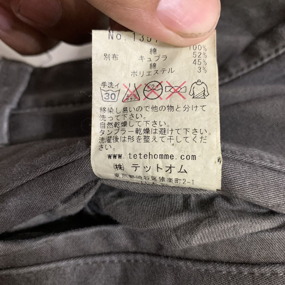 Tete Homme Rare Plag by Tete Homme Issey Miyake Cargo Multipocket LP Size US 32 / EU 48 - 18 Thumbnail