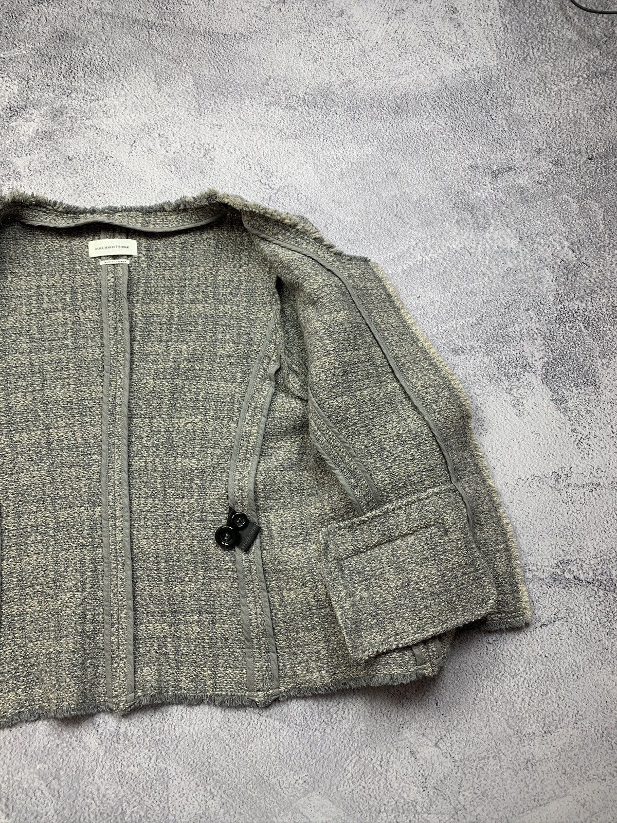 Isabel Marant Etoile Isabel Marant Etoile Leary Jacquard Wool Blend Jacket 42 Size M / US 6-8 / IT 42-44 - 6 Thumbnail