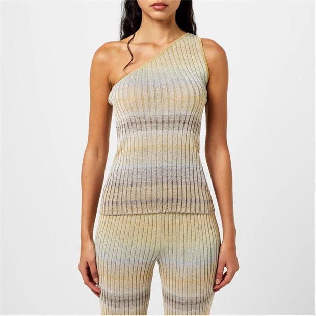 Missoni o1g2r1mq1124 One Shoulder Top in Multicolor Size S / US 4 / IT 40 - 3 Thumbnail