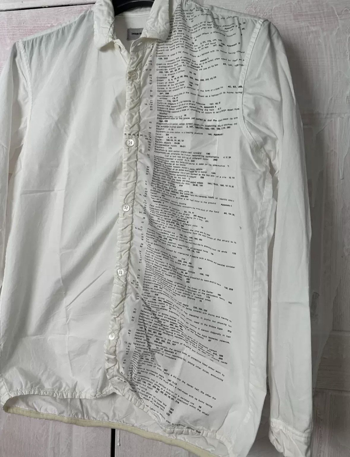 Undercover Undercover poetry shirt Size US M / EU 48-50 / 2 - 2 Thumbnail