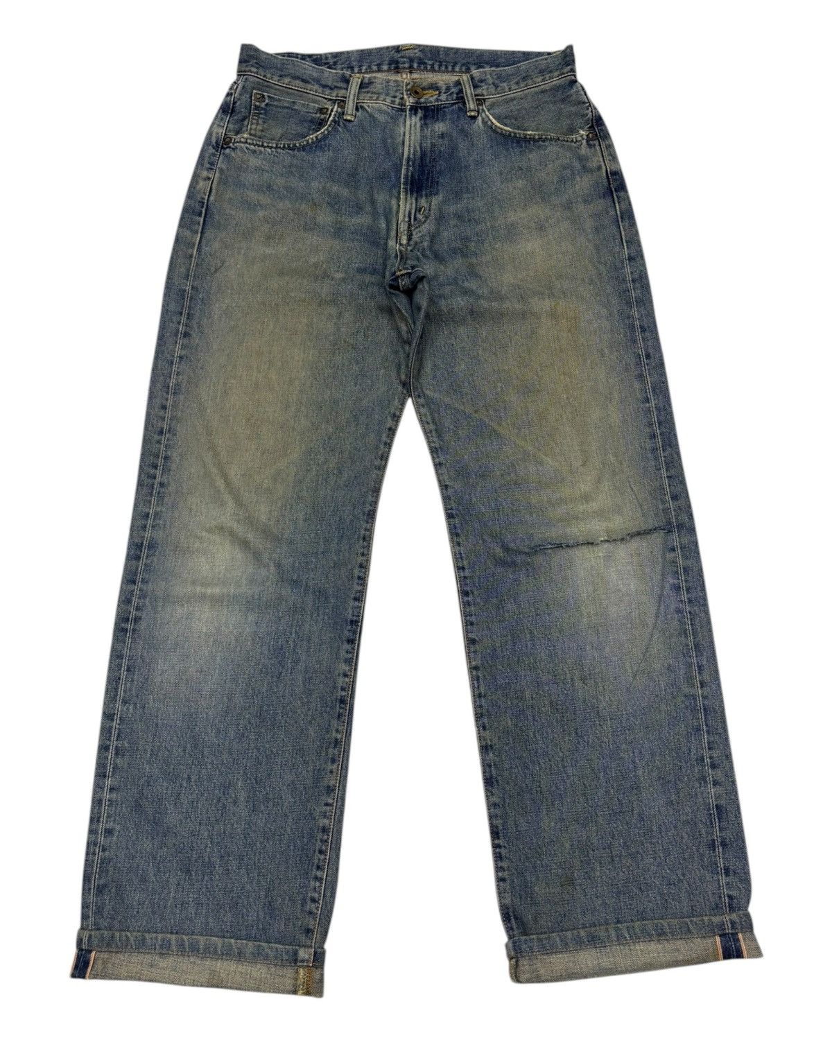 zx vintage washed faded punk grunge bootcut jeans