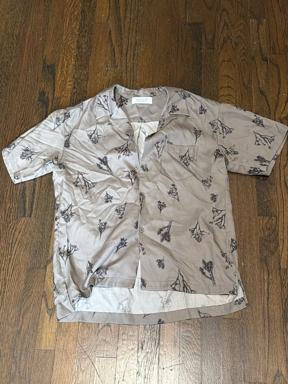 John Elliott John Elliot Button Up Shirt Size 1 Size US S / EU 44-46 / 1 - 1 Thumbnail