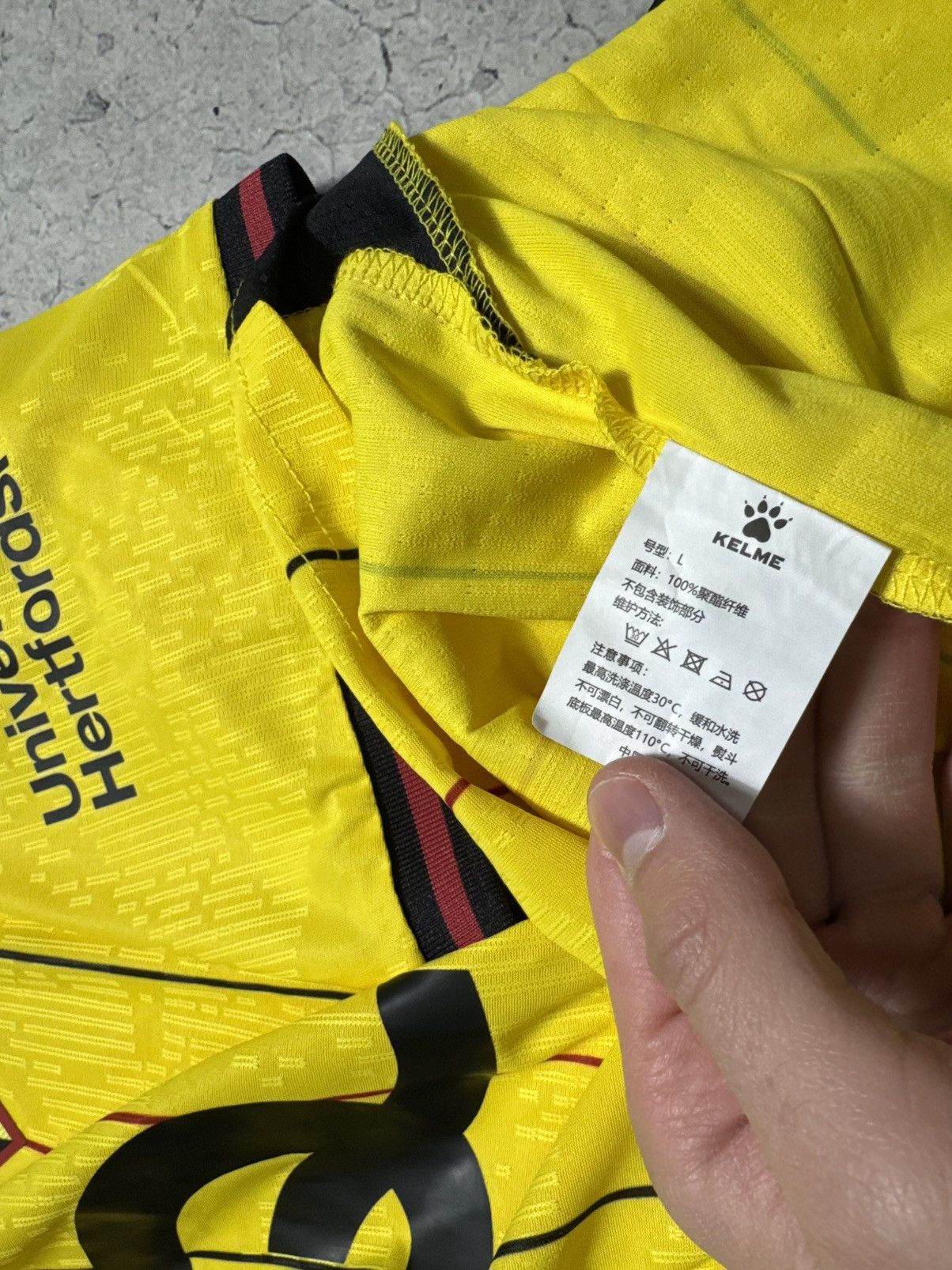 Vintage Kelme FC Watford 2024/2025 Vintage Soccer Jersey Size US L / EU 52-54 / 3 - 9 Thumbnail