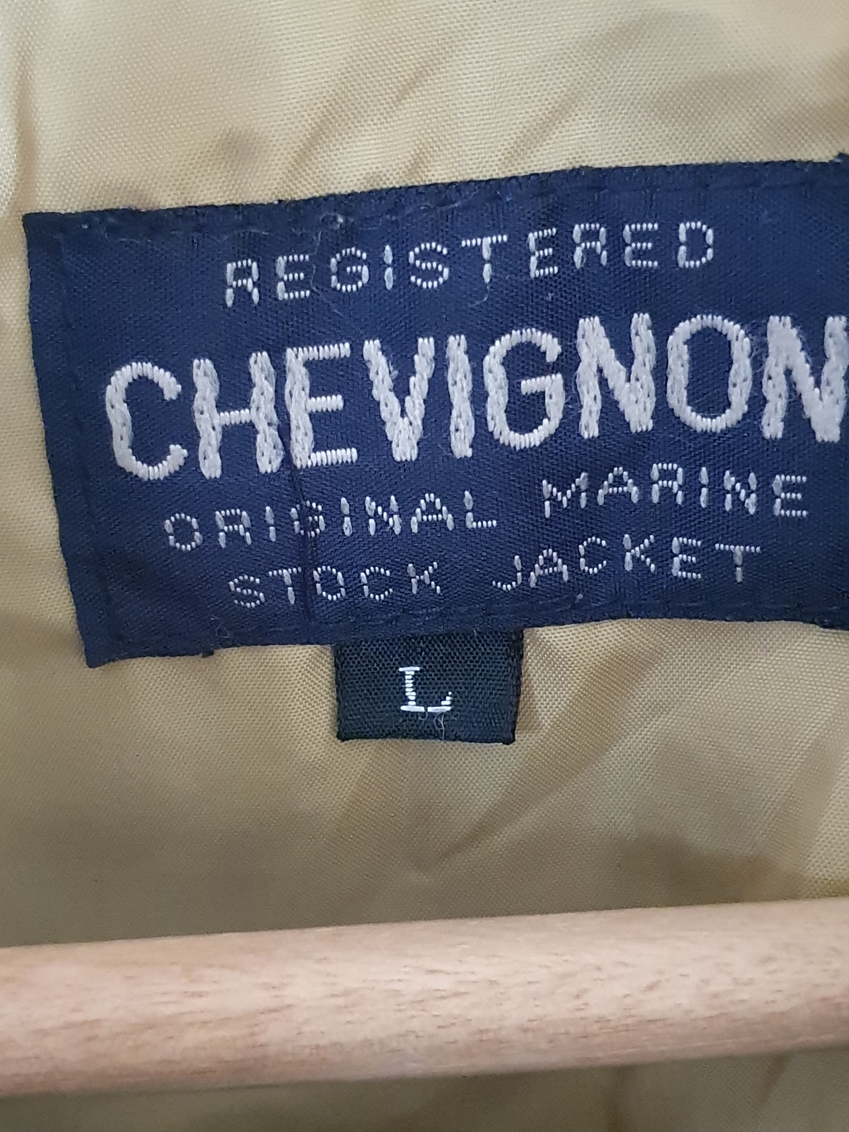 Chevignon × Vintage Chevignon Original Marine Stock Jacket Windbreaker L Size US L / EU 52-54 / 3 - 5 Thumbnail