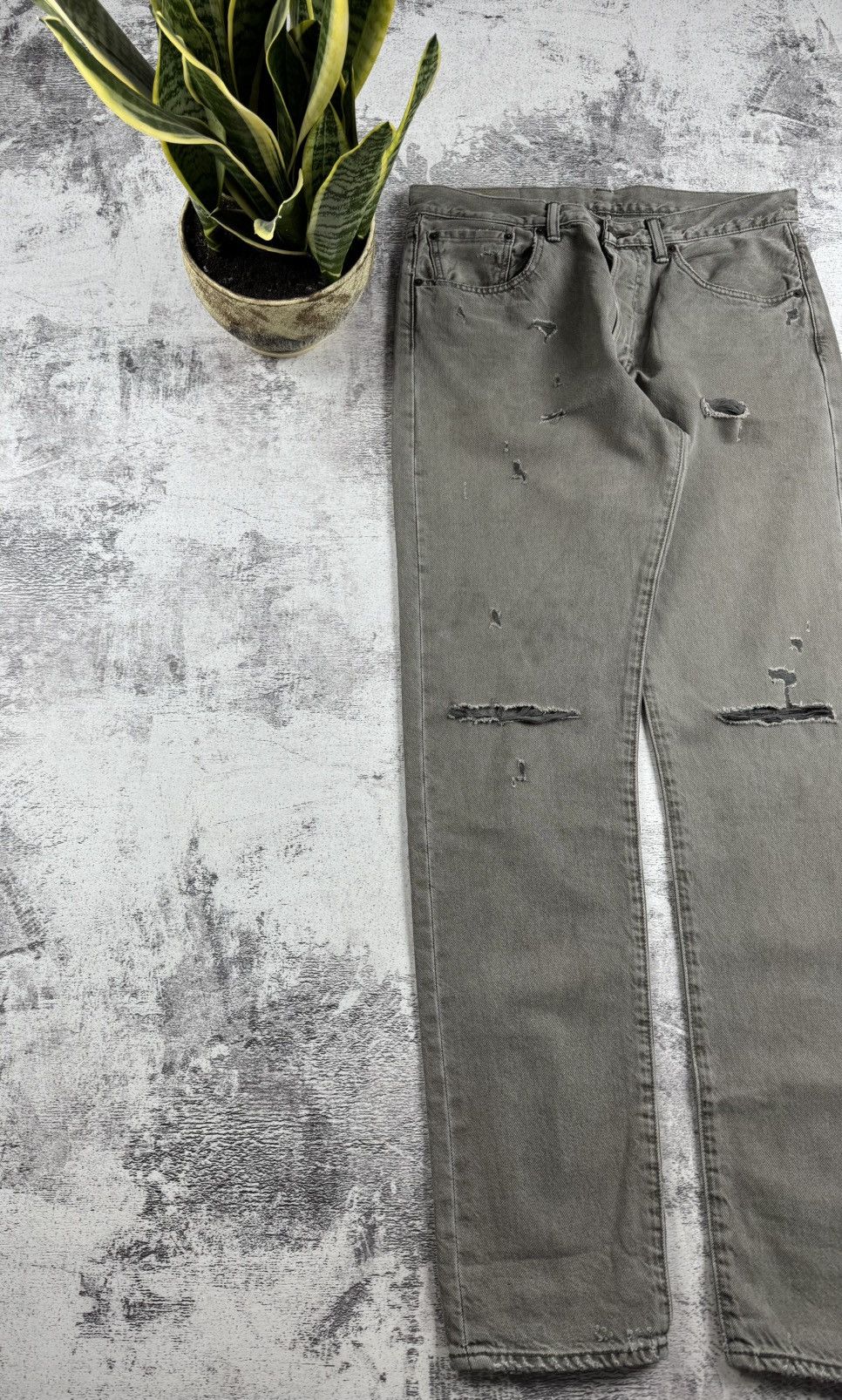 Levi's Vintage Levis 501 CT 31/34 Straight USA Jeans Pants Trousers Size US 31 - 3 Thumbnail