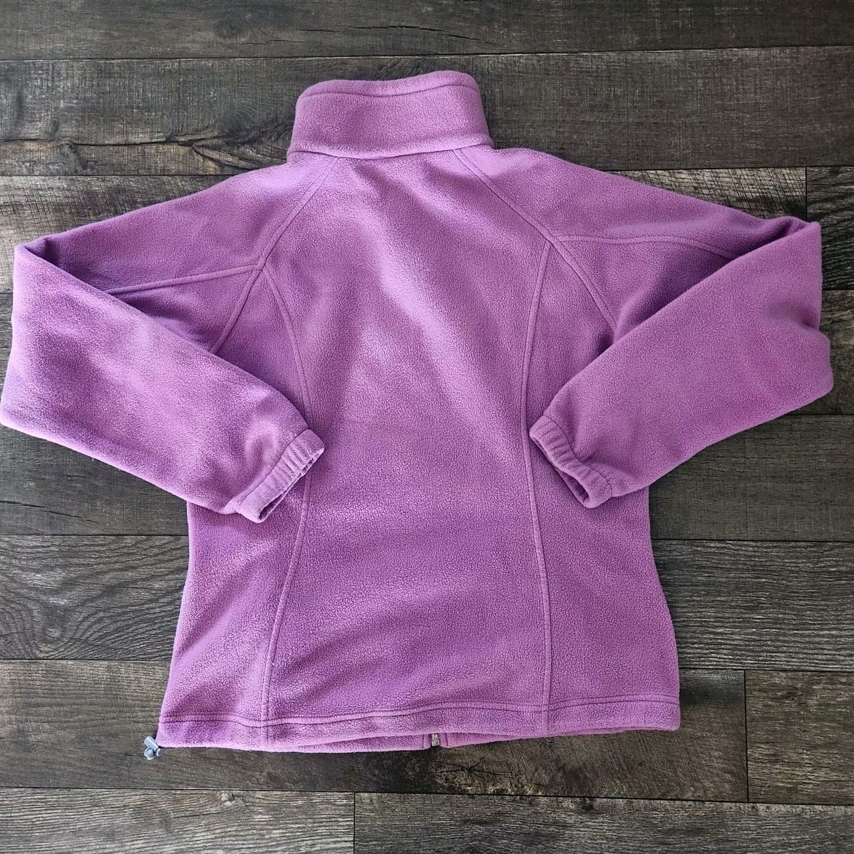 Vintage Columbia Jacket Womens Medium Purple Fleece Full Zip Casual Outdoor Hiking Size M / US 6-8 / IT 42-44 - 5 Thumbnail