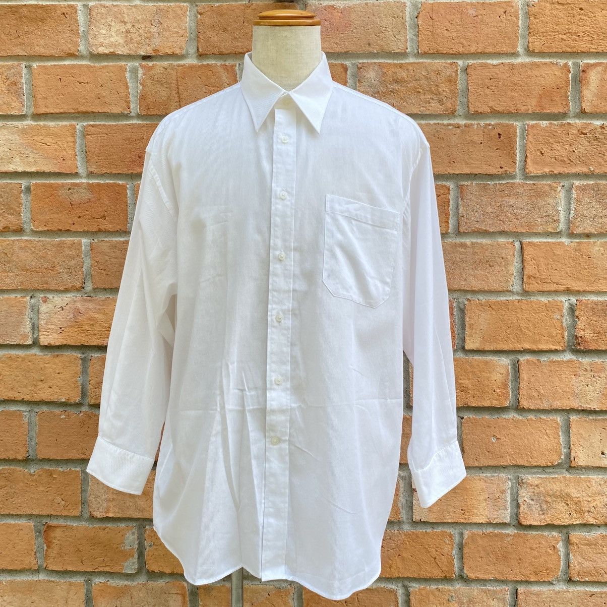 Givenchy GIVENCHY White Long Sleeve Button-Up Shirt Size US XL / EU 56 / 4 - 8 Thumbnail