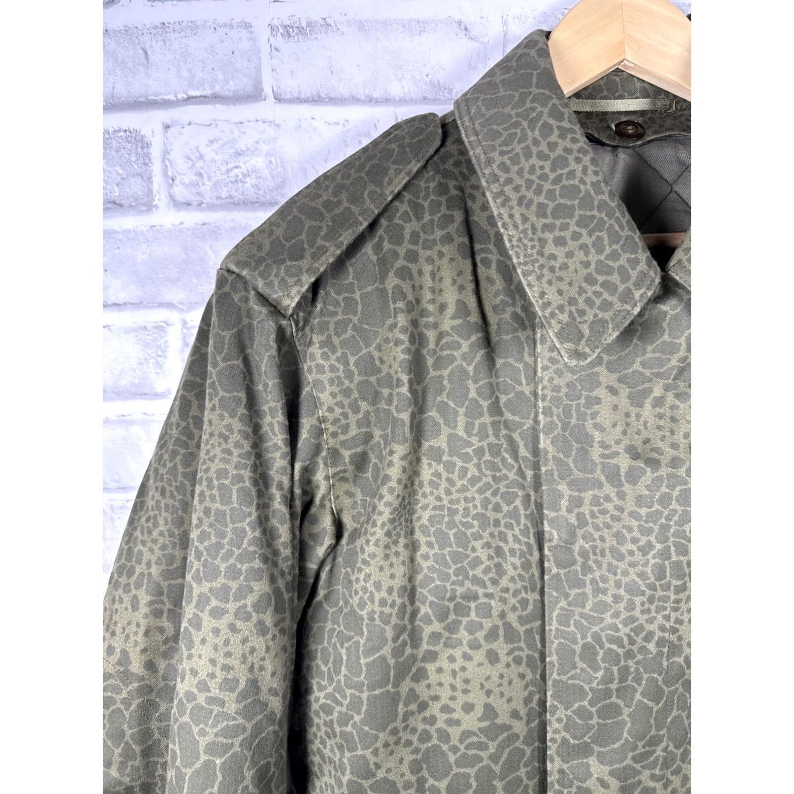 Puma VTG Polish Military Puma Winter Camouflage Jacket Mens S Removable Lining Green Parka Cotton Size US S / EU 44-46 / 1 - 5 Thumbnail