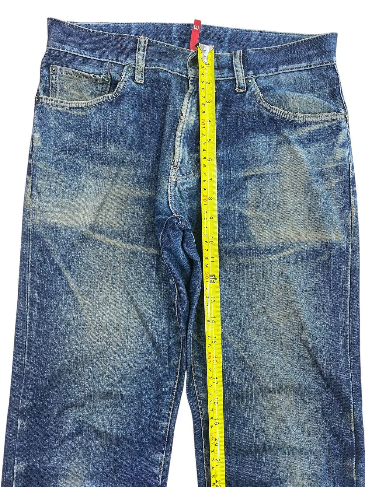 Uniqlo Uniqlo Faded Mud Wash Style Regular Fit Jeans Size US 30 / EU 46 - 6 Thumbnail