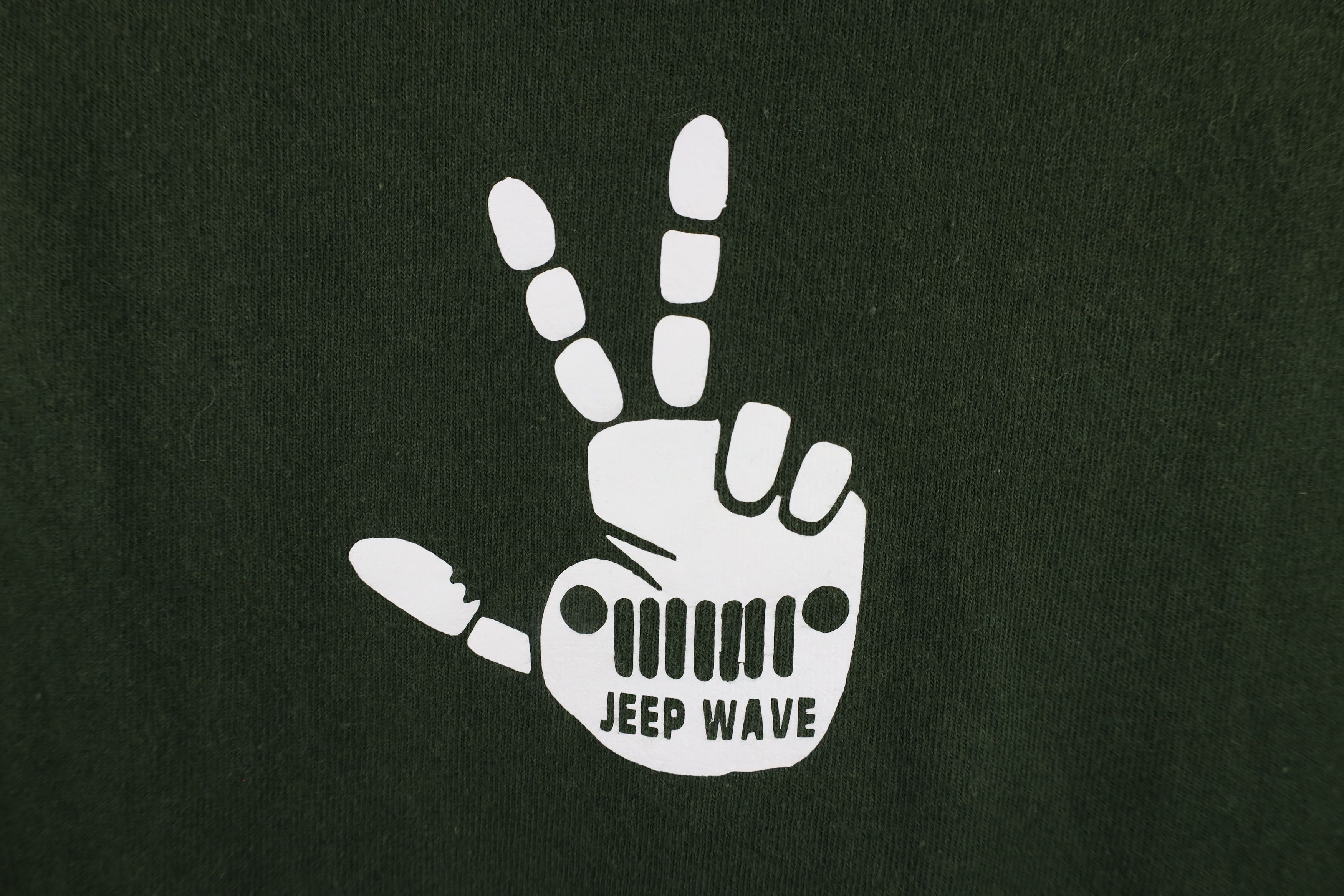 Vintage Vintage Out Jeep Made Jeep Girl Jeep Wave T-Shirt Green Size XXL / US 16-18 / IT 52-54 - 9 Thumbnail