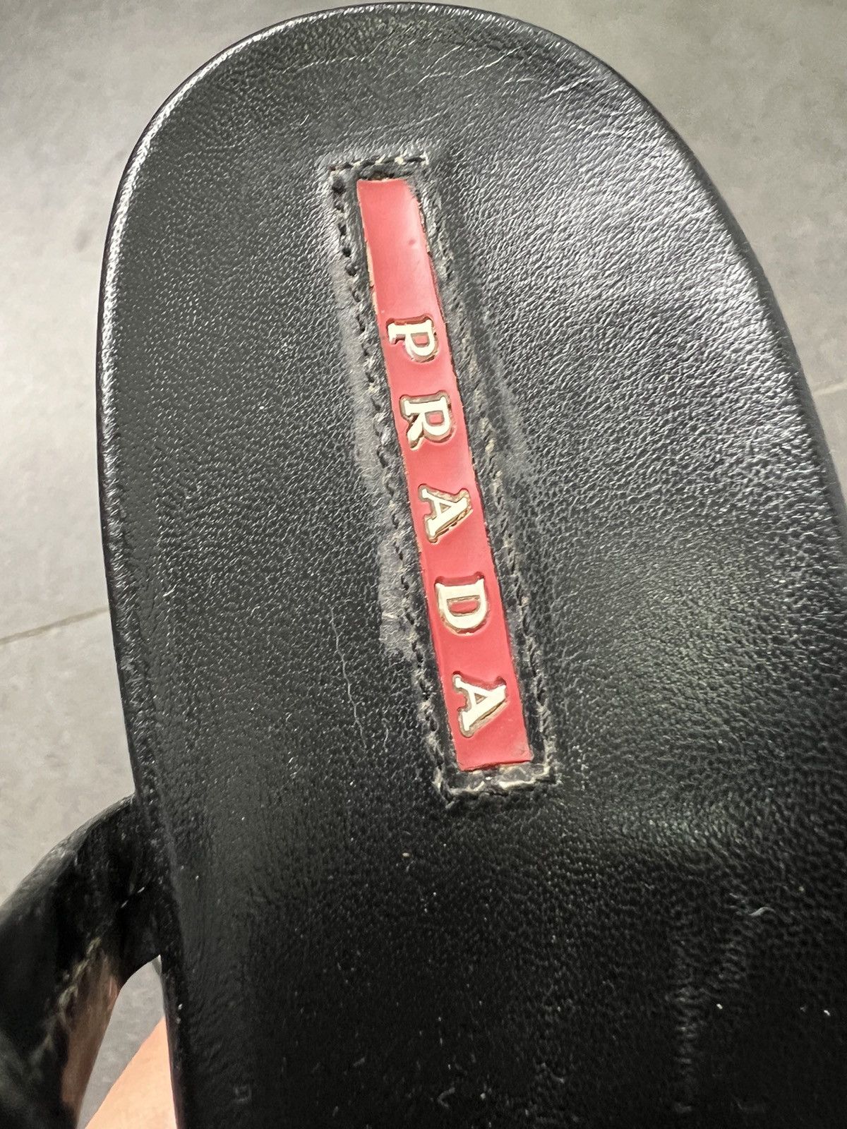 Prada Prada Milano y2k coquette Leather Ankle Wedge Sandals Size US 6 / IT 36 - 5 Thumbnail