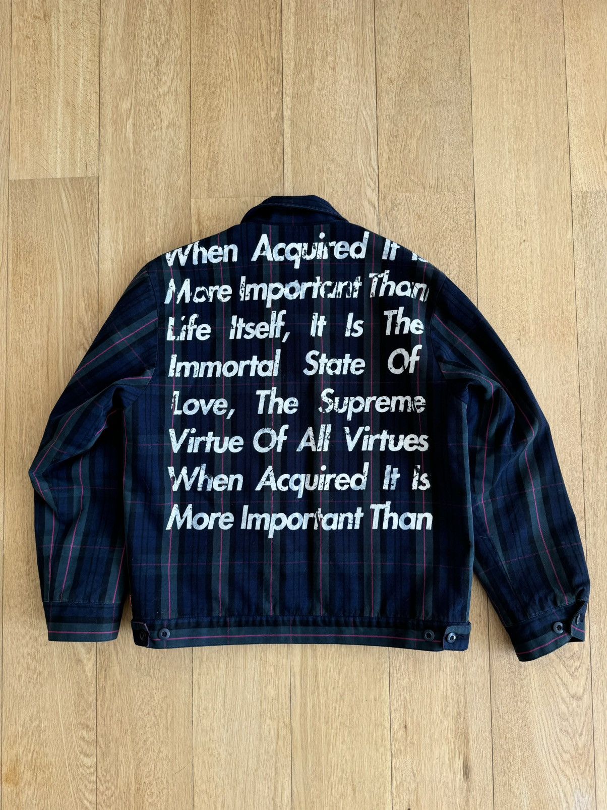 Supreme x Junya Watanabe CDG Printed Work Jacket