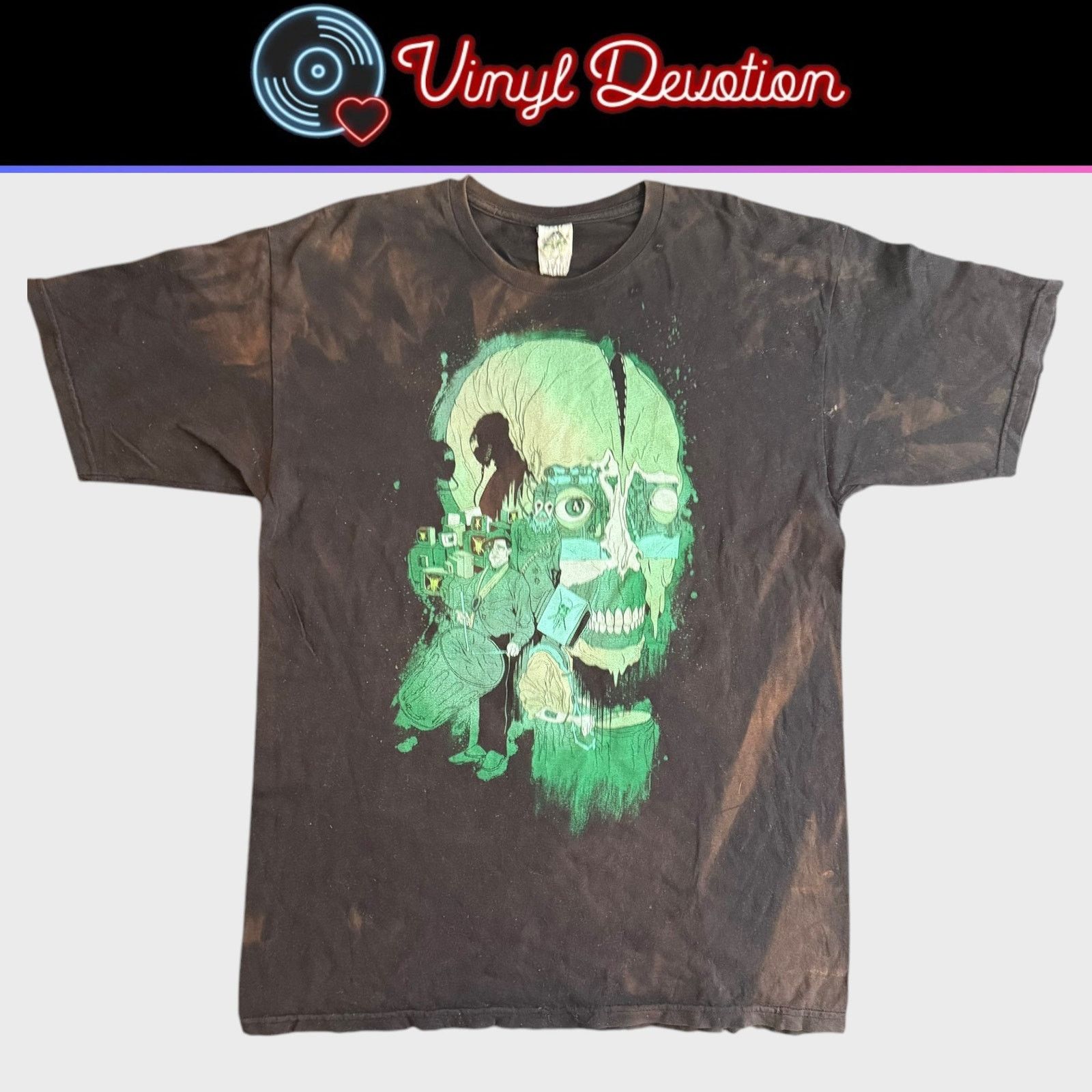 Band Tees Street Drum Corps Band Black Tie-Dye Shirt Size L Size US L / EU 52-54 / 3 - 1 Thumbnail