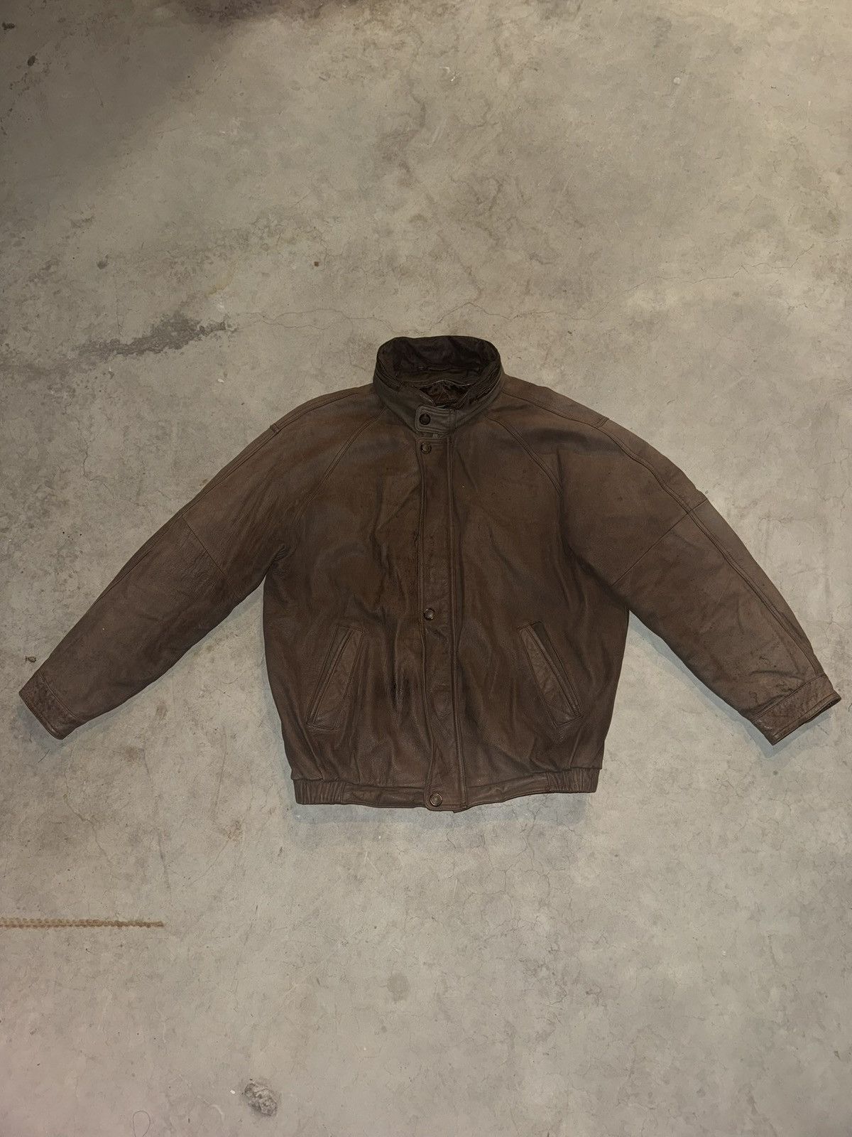 MEMBERS ONLY×FOOL'S GOLD LEATHERJACKET Limited Edition Members Only Fools Gold Leather Jacket