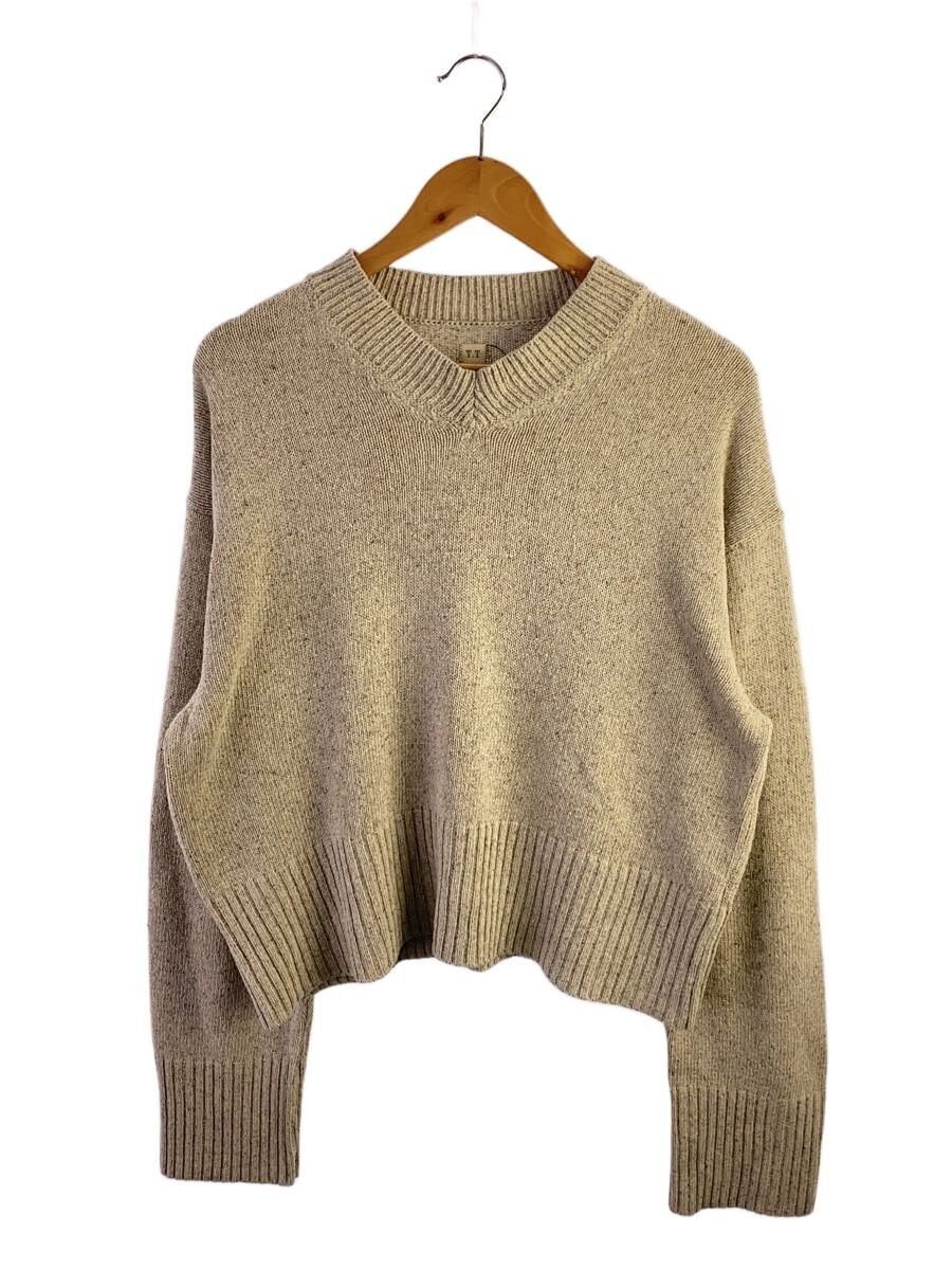 Taiga Takahashi Beige Silk Knit Sweater (thin) Size US S / EU 44-46 / 1 - 2 Thumbnail