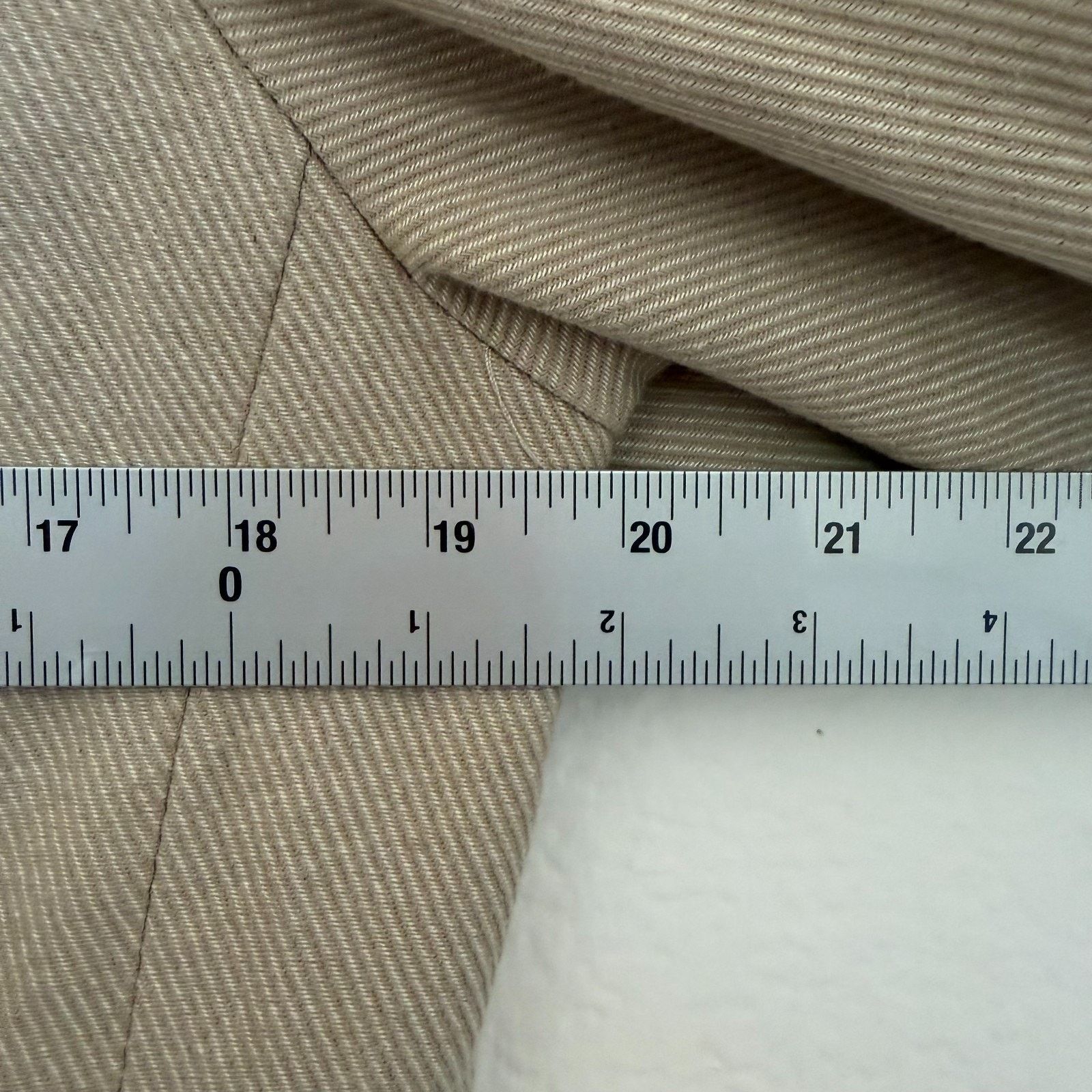 Other Democracy Tan Cotton Blazer Women’s Medium Double Breasted Size 36R - 7 Thumbnail