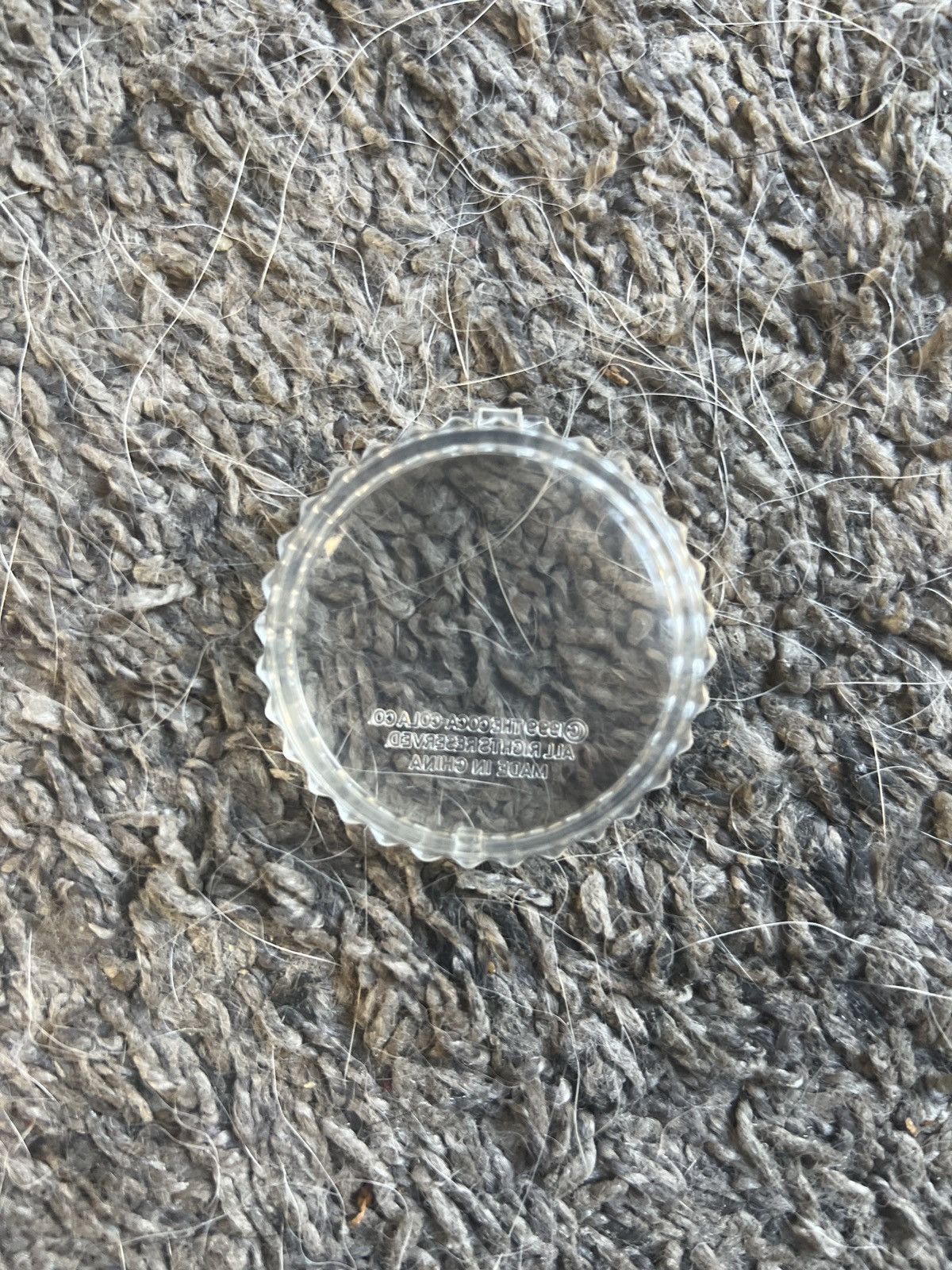 Coca Cola 1999 Coca-Cola Bottle Cap Tag Protector Size ONE SIZE - 1 Thumbnail