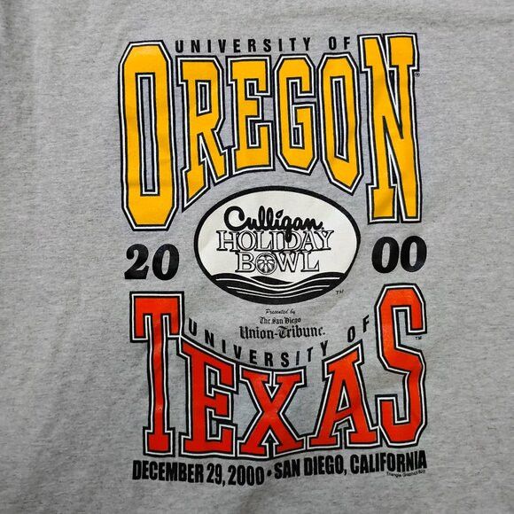 Other Vintage Holiday Bowl 2000 Oregon Texas T-Shirt Size US L / EU 52-54 / 3 - 1 Thumbnail