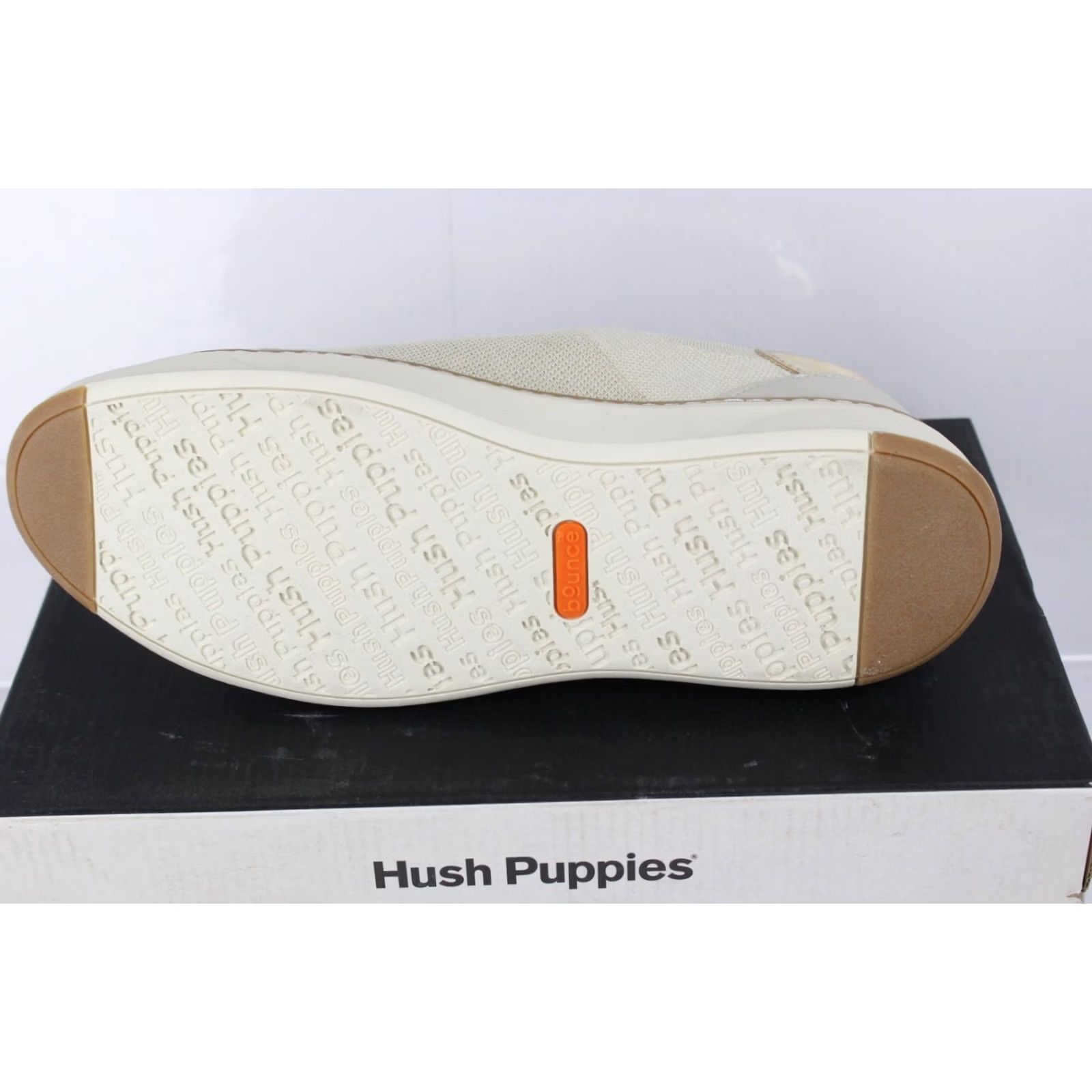 Hush Puppies Hush Puppies Cane Sneakers Women's 9M White Suede Casual Low Top - Ceiling White Cow Suede Size US 9 / IT 39 - 7 Thumbnail