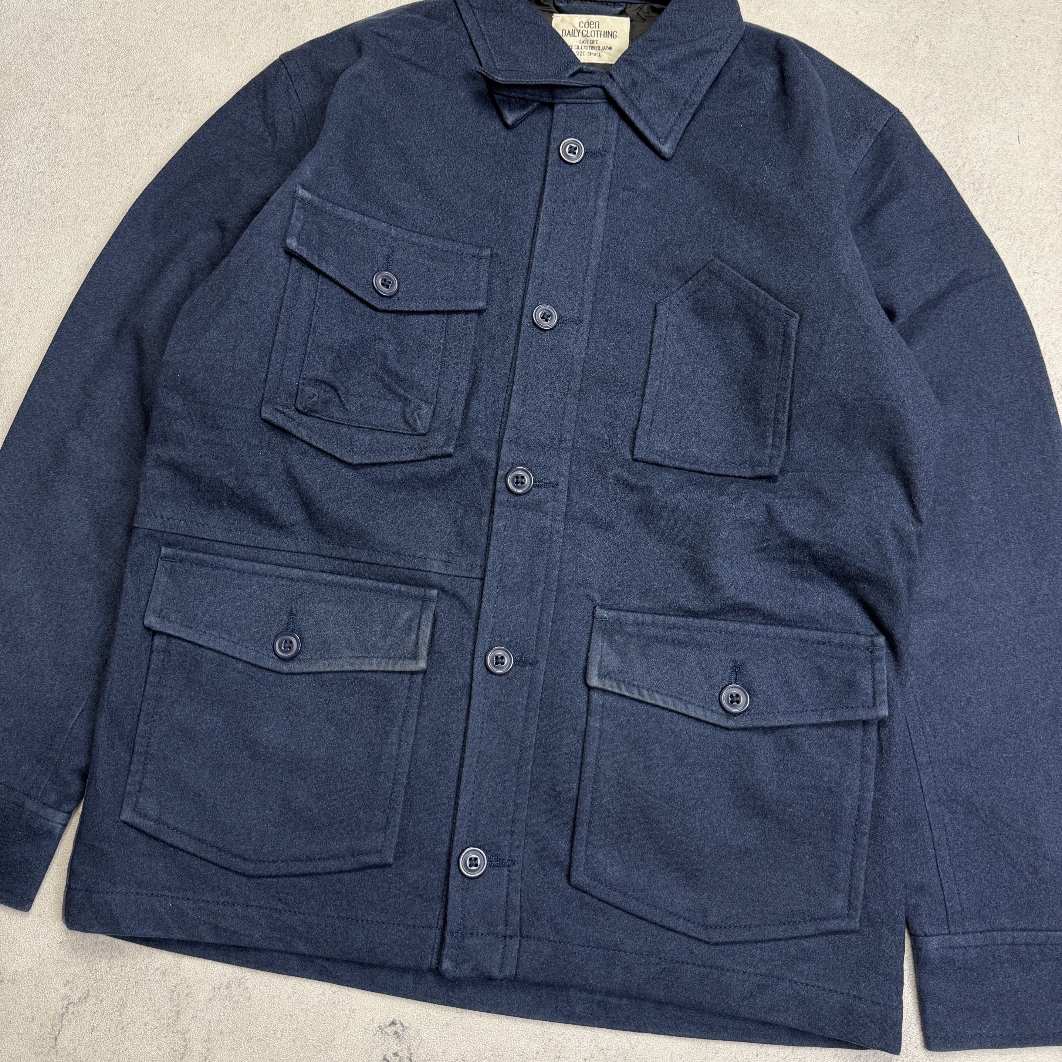 Japanese Brand COEN Chore Jacket Multi Pocket Size US S / EU 44-46 / 1 - 2 Thumbnail