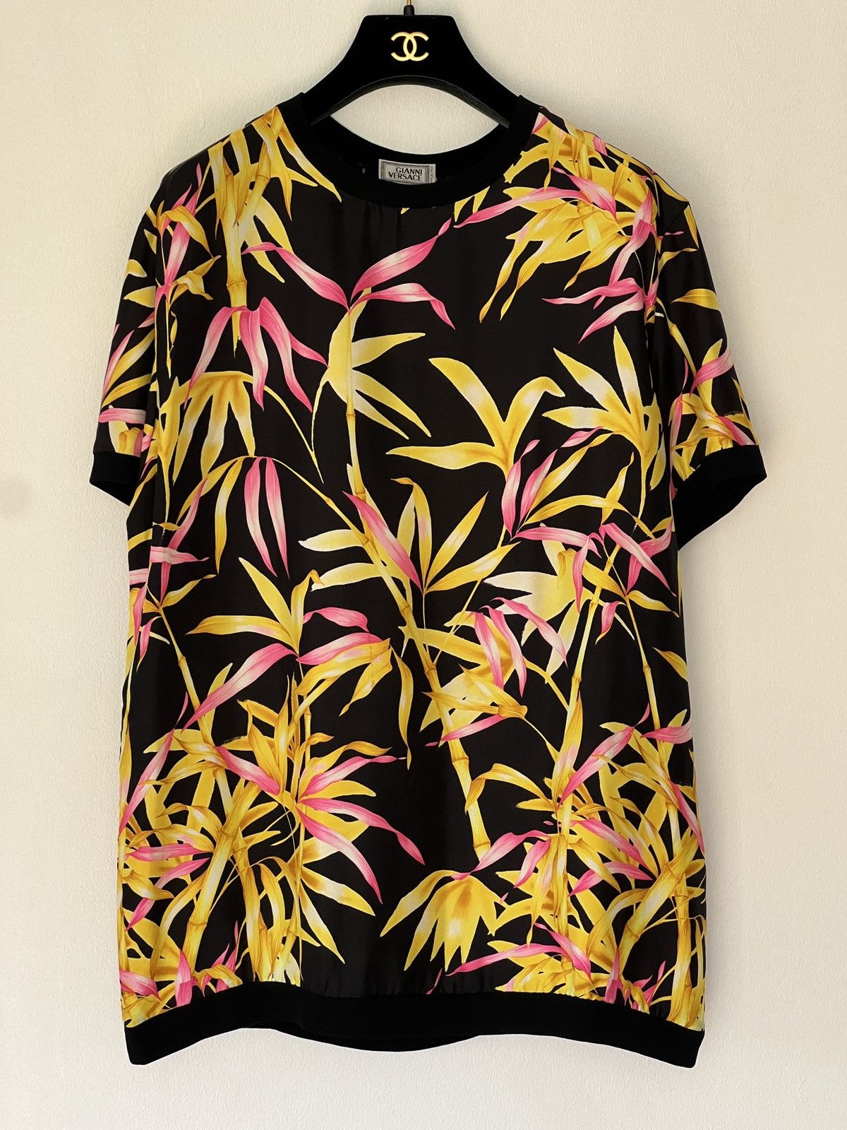 Versace Versace Spring 2000 bamboo silk Size US M / EU 48-50 / 2 - 1 Thumbnail