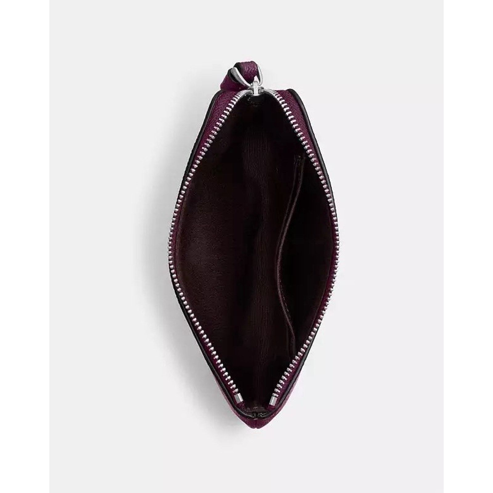 Coach NWT Coach Corner Zip Wristlet CV396 Silver Plum Size ONE SIZE - 5 Thumbnail