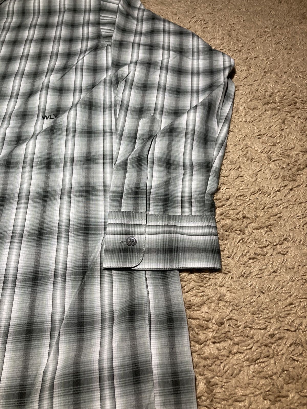 Willy Chavarria New SS25 Willy Chavarria Cholo Shadow Plaid Point Collar 90s Size US L / EU 52-54 / 3 - 7 Thumbnail