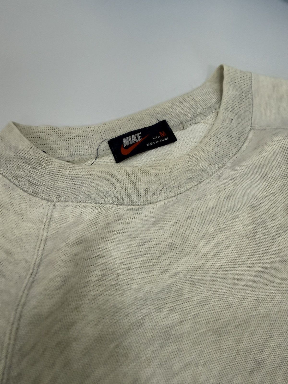 Nike 🔥 Japan 90s Nike Distressed Streetwear Sweat Embroided Logo Size US L / EU 52-54 / 3 - 6 Thumbnail