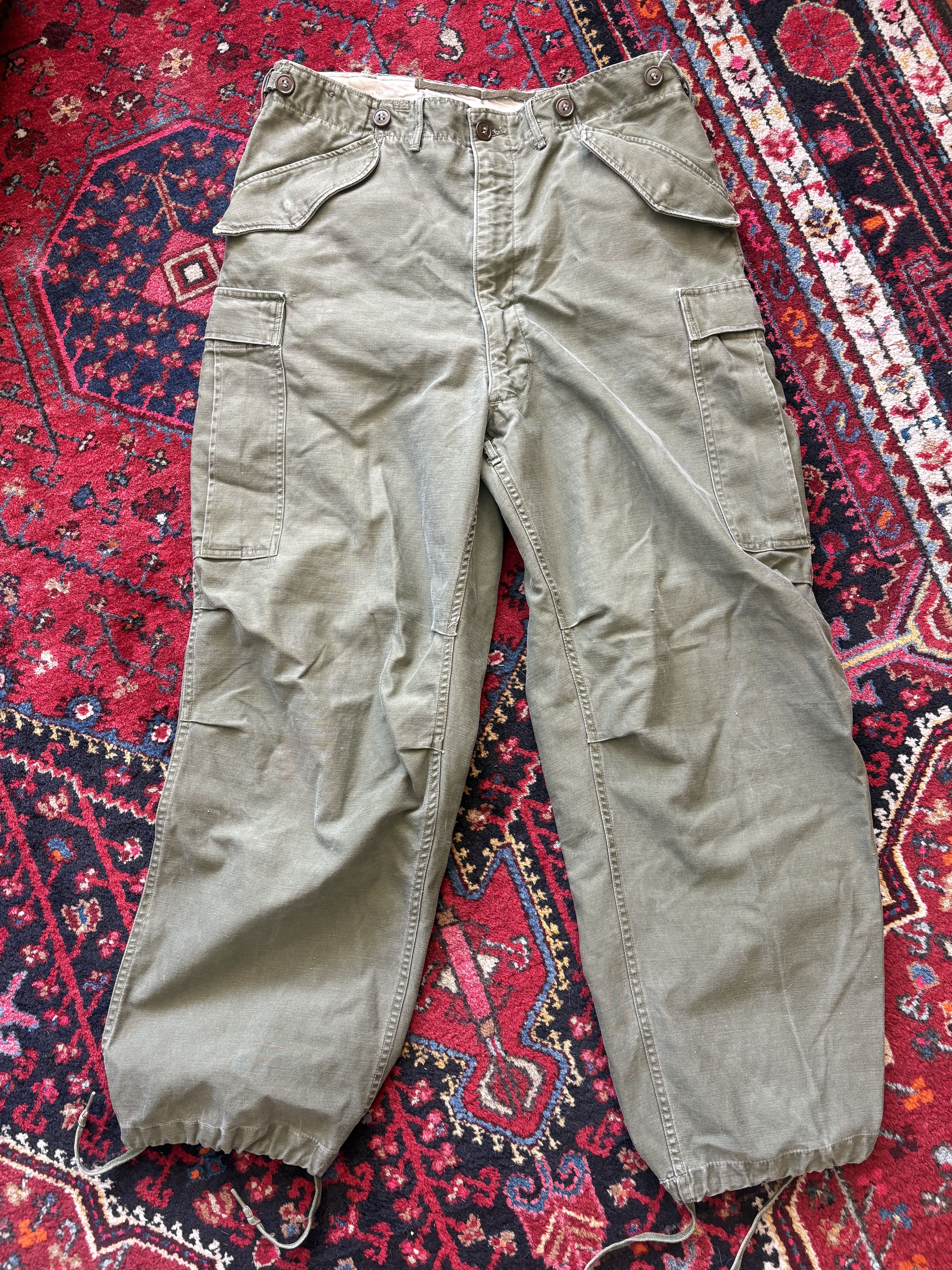 Other Korean War M51 Field Combat Cargo/ Buzz Rickson/ Real McCoys Size US 32 / EU 48 - 2 Thumbnail