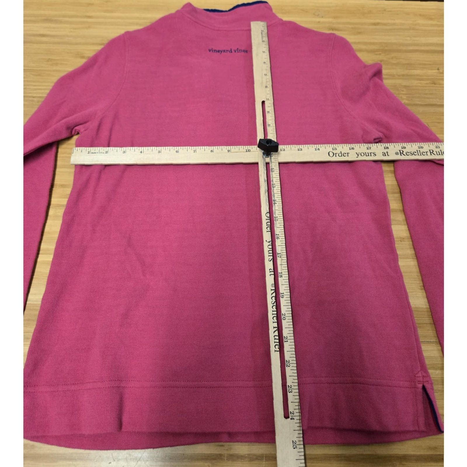 Vineyard Vines VINEYARD VINES Pullover Womens XS Pink Performance Quarter Zip Whale Logo Top Size XS / US 0-2 / IT 36-38 - 6 Thumbnail