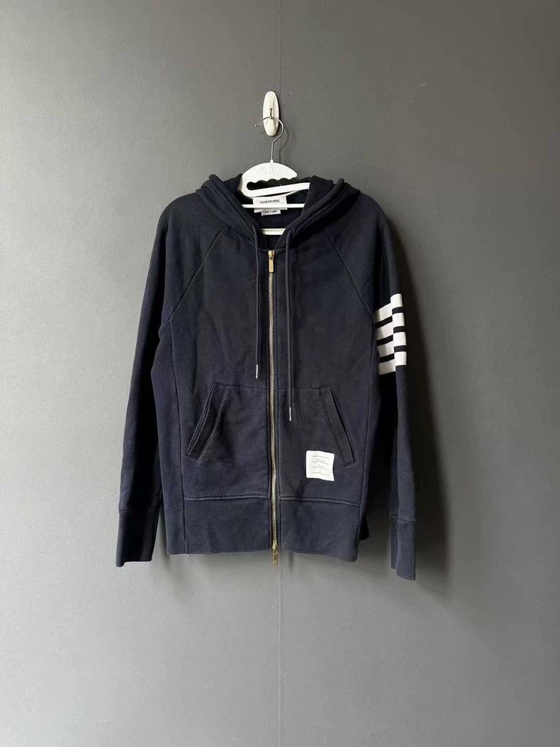 Thom Browne Thom Browne Blue knit jacket Size US M / EU 48-50 / 2 - 1 Thumbnail