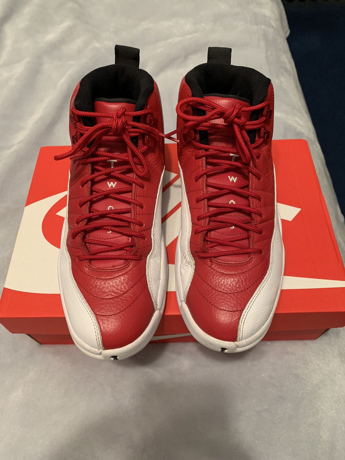 Jordan Brand Jordan 12 Retro Gym Red 2016 Size 9 Size US 9 / EU 42 - 2 Thumbnail