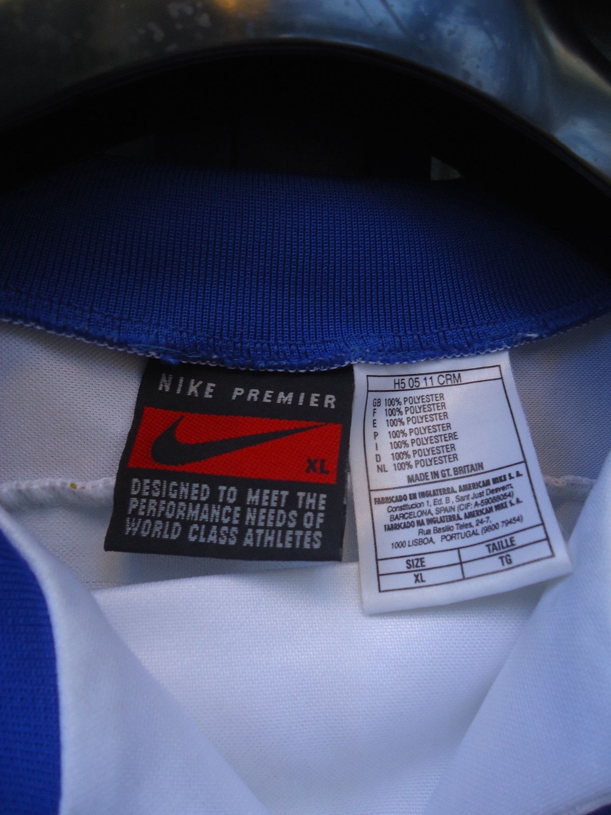 Nike 1995/96 Italy Away Kit Nike Size US XL / EU 56 / 4 - 4 Thumbnail