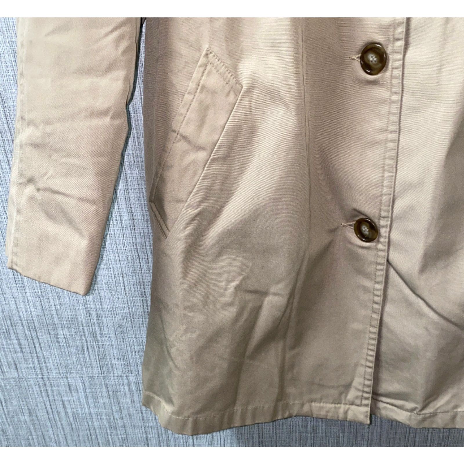 Eddie Bauer Eddie Bauer Womens DOWN Beige Button Front Jacket Size 14 Size XL / US 12-14 / IT 48-50 - 5 Thumbnail