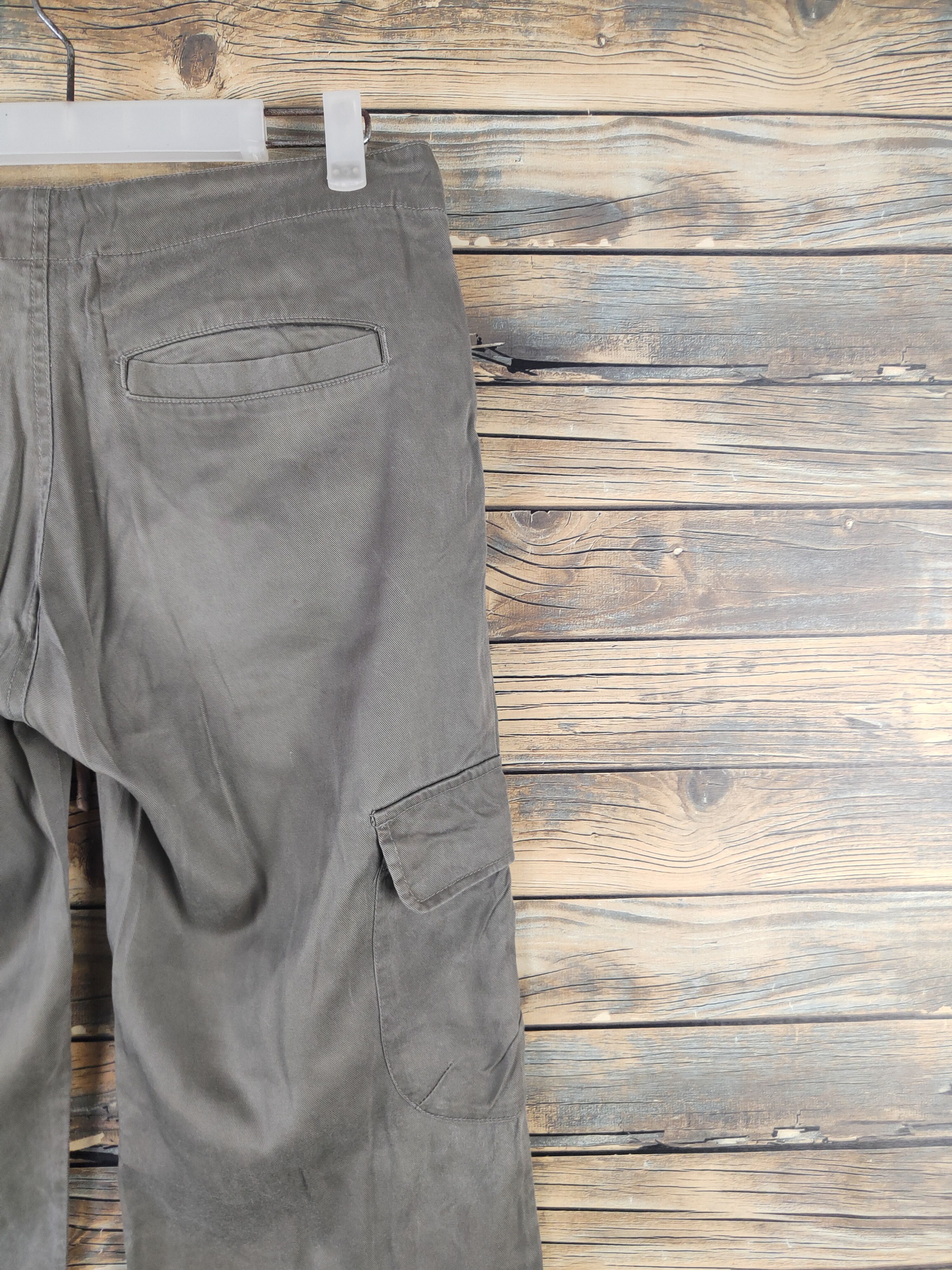 LOWRYS FARM DL Lowrys Farm Olive Multipocket Tactical Cargo Pants #747 Size US 29 - 10 Thumbnail