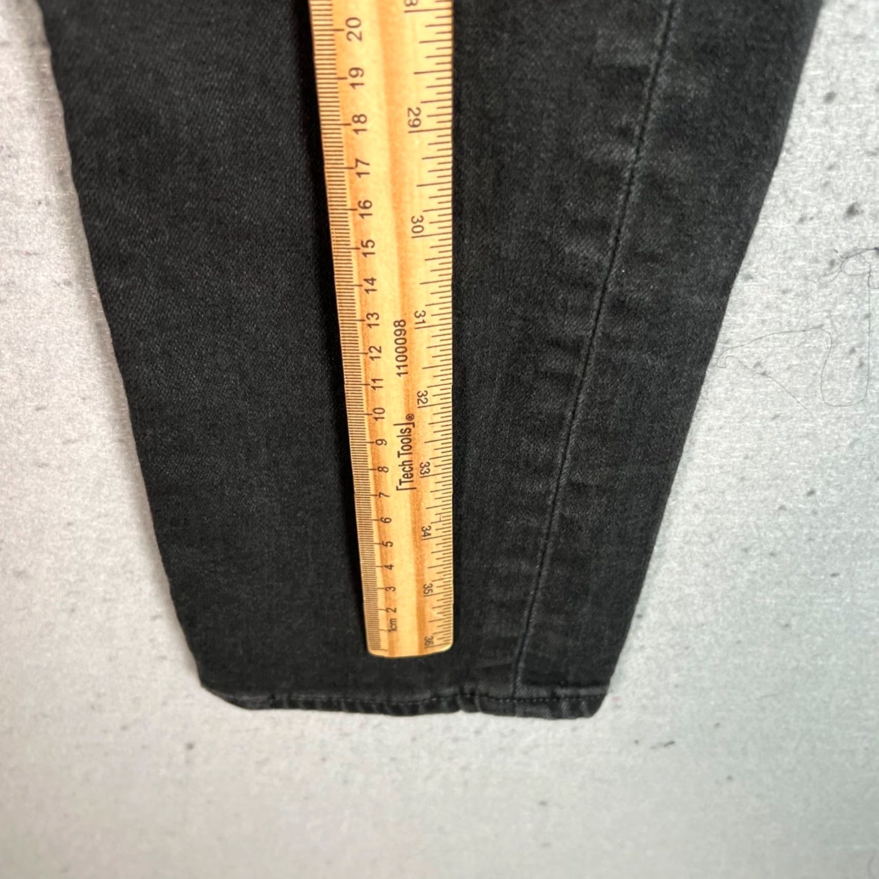Levi's Levis 5191 Mens Slim Black Denim Jeans Cotton Blend 33x32 Slim Fit, Levi's 500 Series, 5-Pocket, Regular Size US 33 - 7 Thumbnail