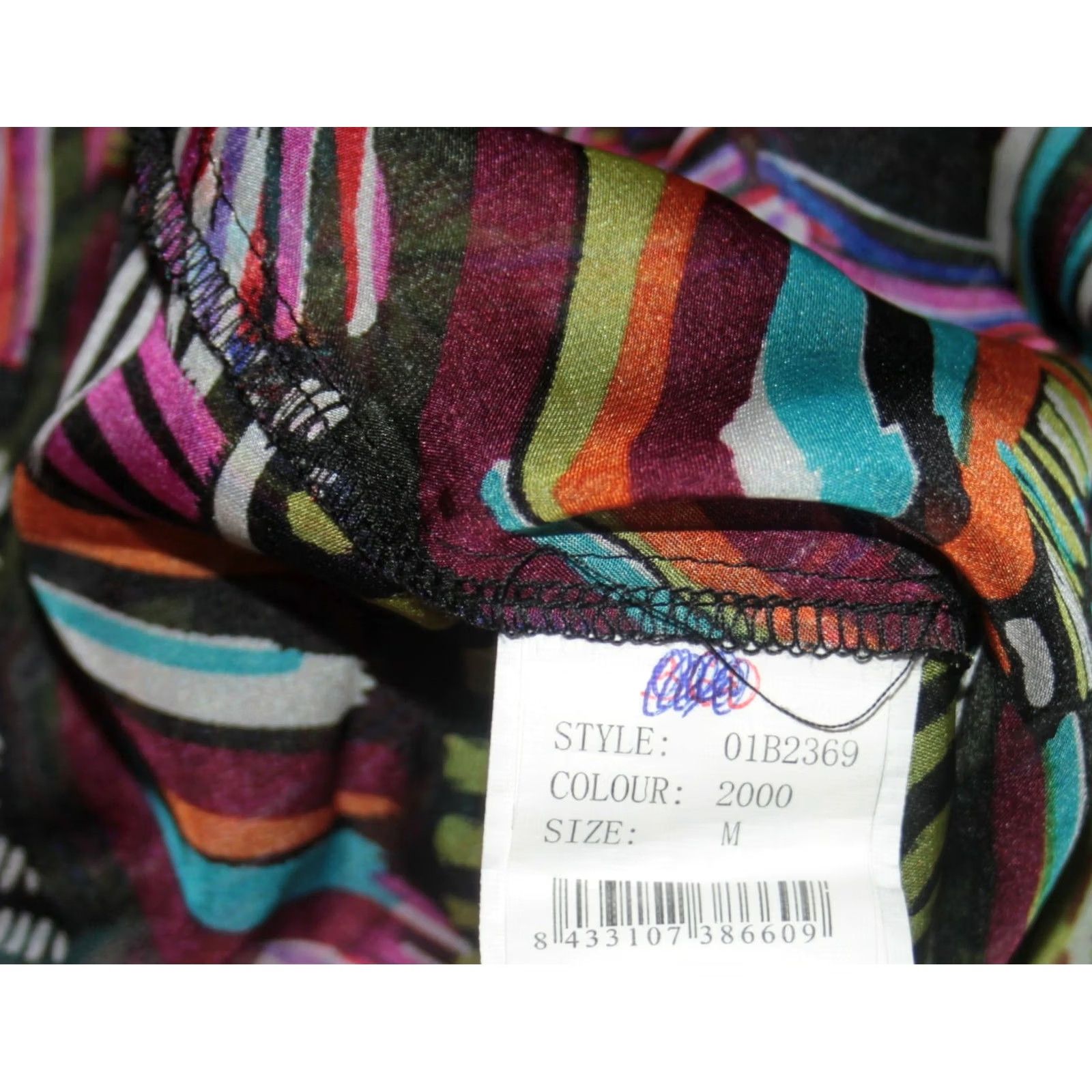 Desigual Desigual Blouse Shirt M Multicoloured 3/4 Sleeve Womens Size M / US 6-8 / IT 42-44 - 7 Thumbnail