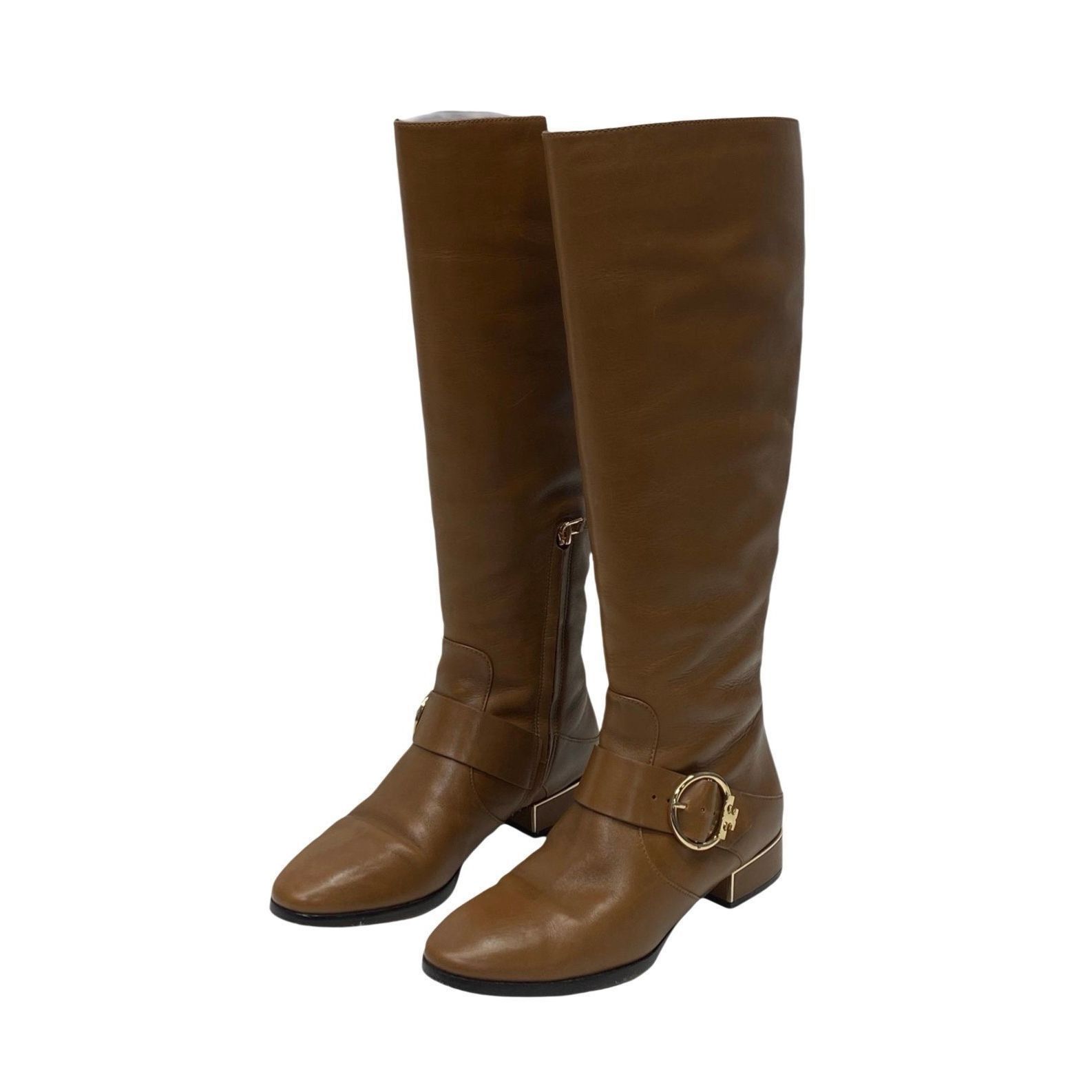 Tory Burch Tory Burch Brown Sofia Tall Riding Boots 8m Size US 8 / IT 38 - 3 Thumbnail