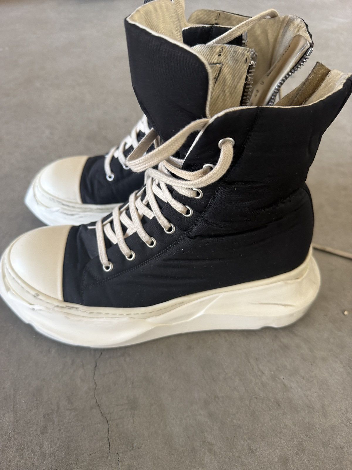 Rick Owens × Rick Owens Drkshdw RICK OWENS ABSTRACT RAMONES