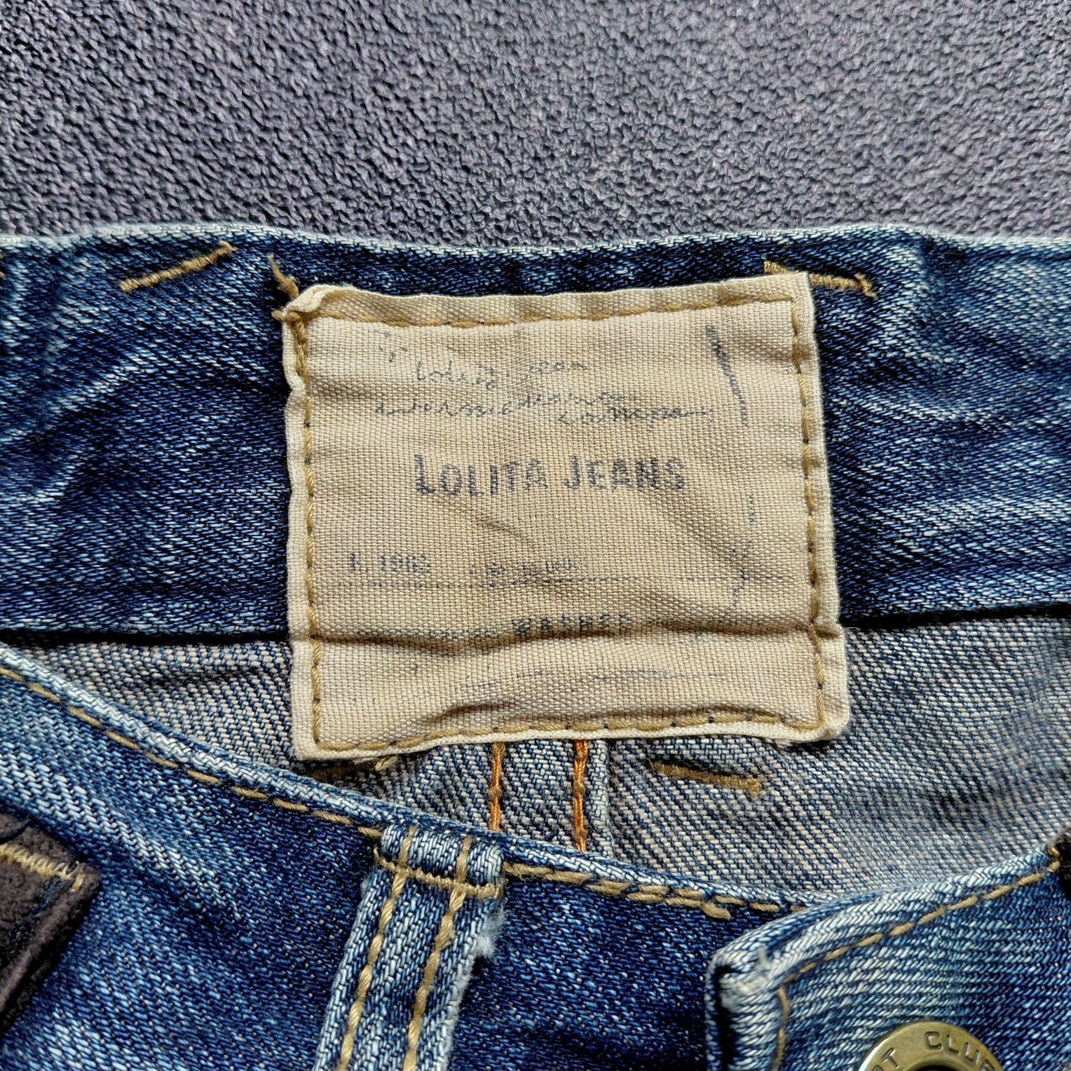 Tornado Mart Yoshitomo Nara Lolita Distresed Flare Jeans Size US 29 - 7 Thumbnail