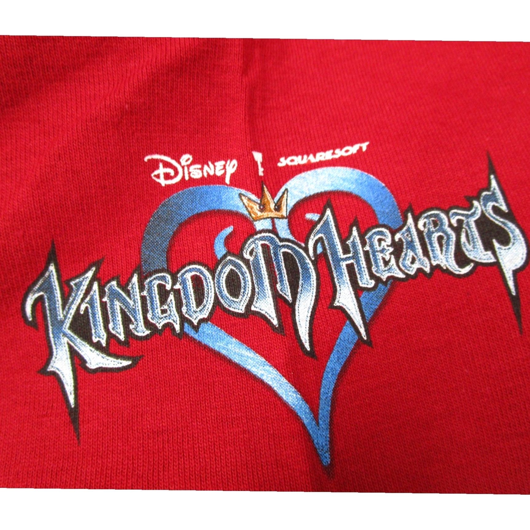 Disney VINTAGE Disney Kingdom Hearts Nightmare Before Christmas Red Shirt Men XL Sora Jack Y2K Size US XL / EU 56 / 4 - 5 Thumbnail