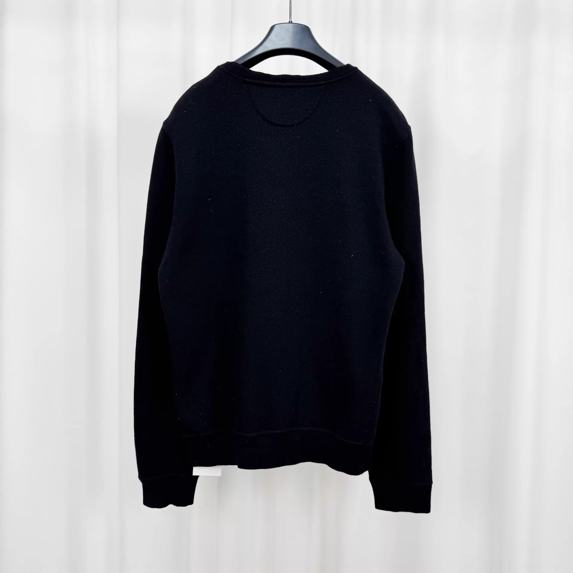 Fendi Fendi KL Leather Panel Wool Hoodie 46 Mint Size US S / EU 44-46 / 1 - 2 Thumbnail