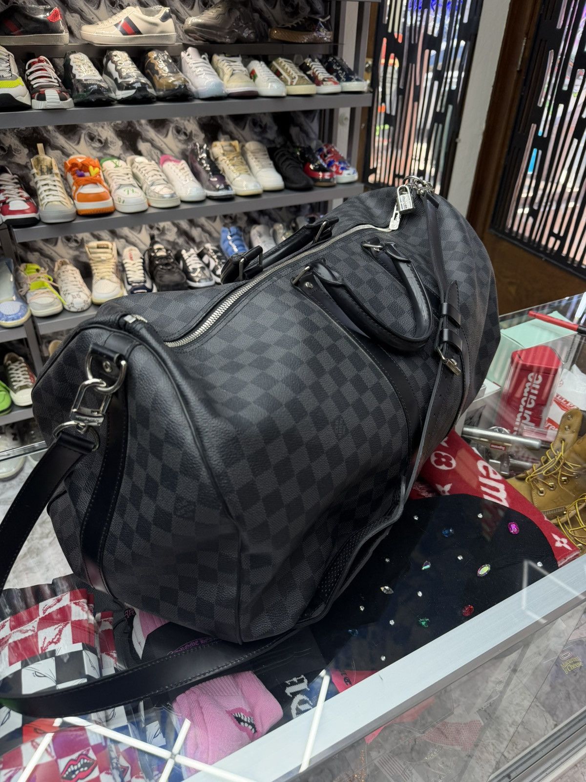 Louis Vuitton Louis Vuitton Travel Bag Damier Canvas Size ONE SIZE - 2 Thumbnail