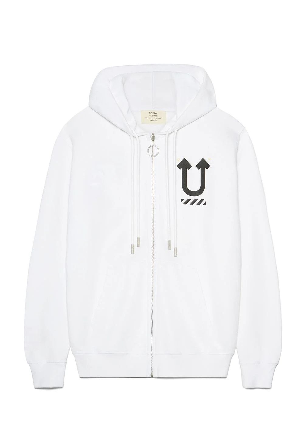 Off White o1mle0924 Zip Hoodies in White Grailed
