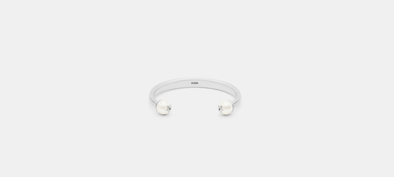 Dior o1w1db10424 Size: OS Dior Tribales Bangle in Silver Size ONE SIZE - 2 Thumbnail