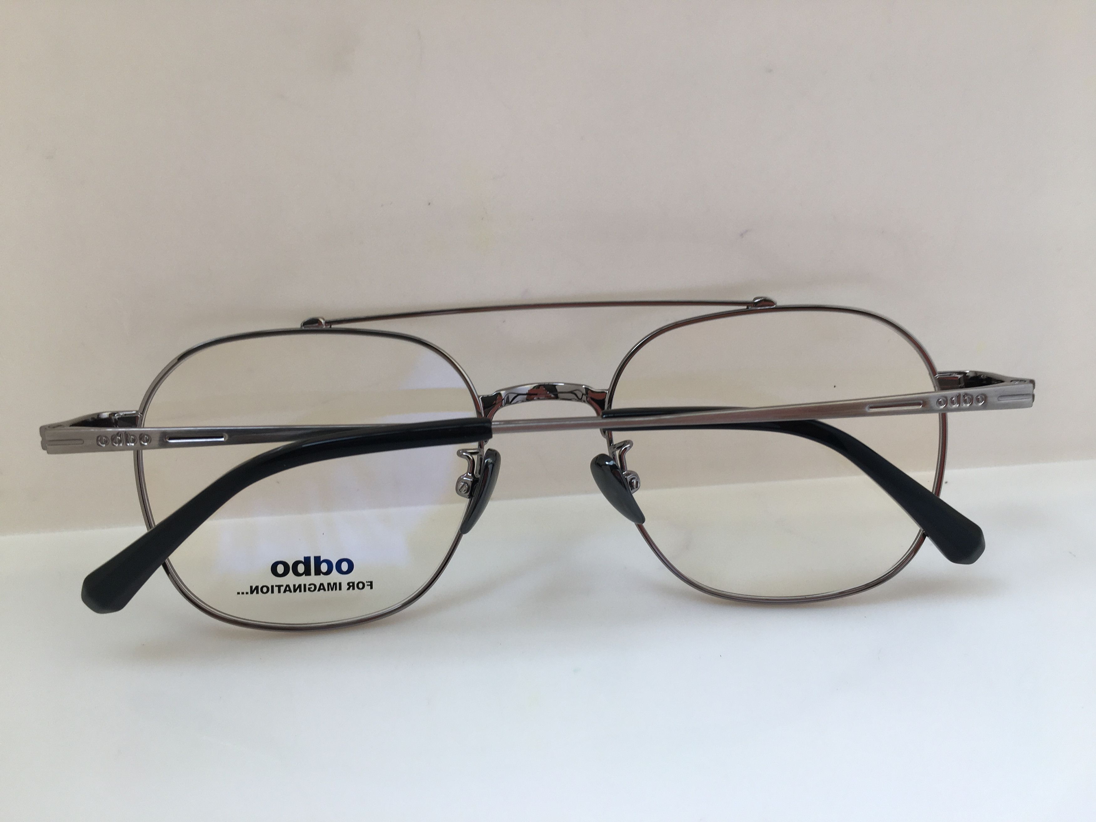 Other odbo Silver PILOT Eyeglasses Frame Size ONE SIZE - 8 Thumbnail