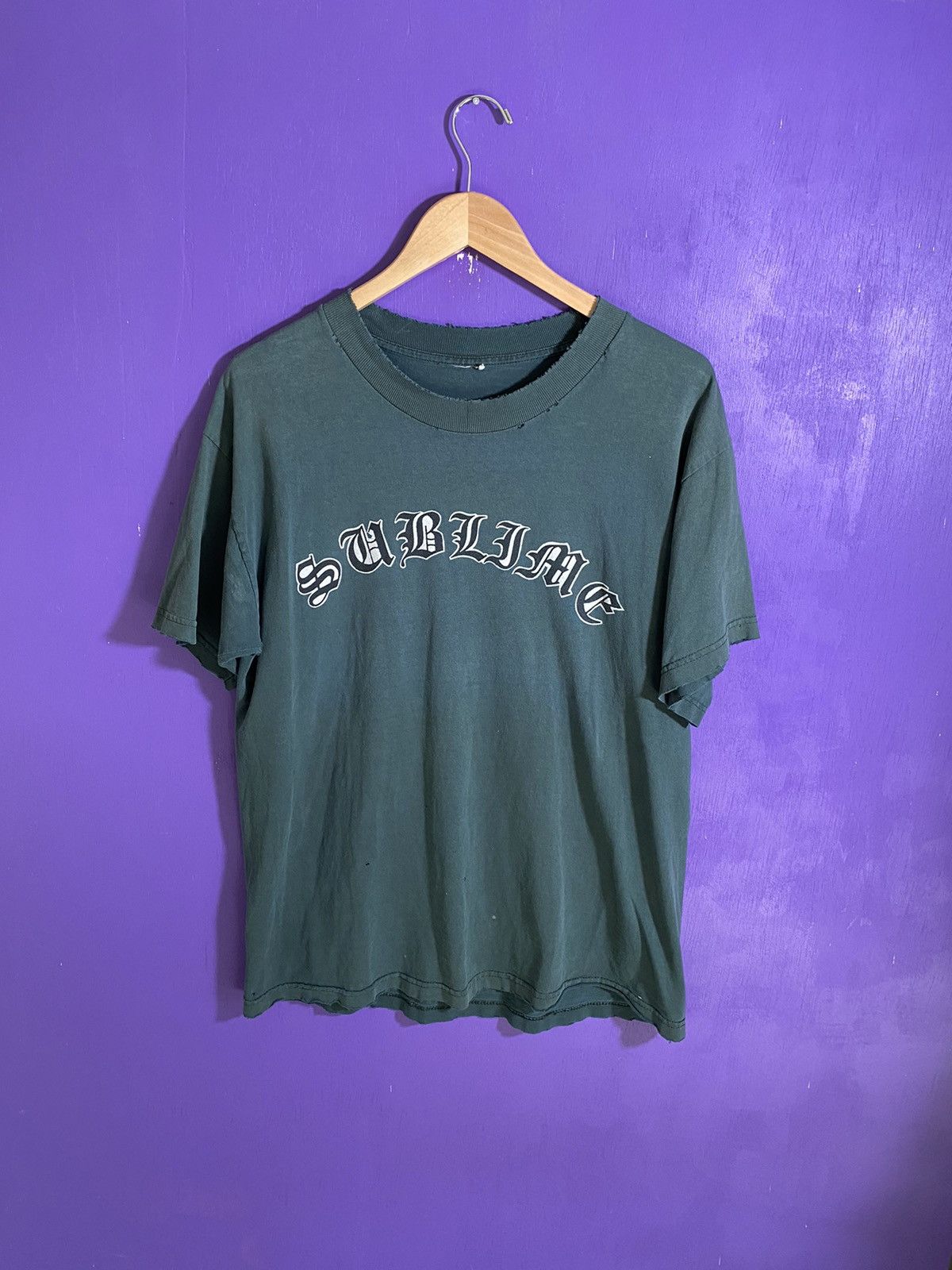 Band Tees × Vintage Vintage 90s Sublime band member faded tour tee Size US L / EU 52-54 / 3 - 1 Thumbnail